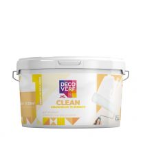 Decoverf clean muurverf 100 kleuren, 2.5L