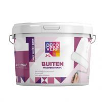 Decoverf buiten muurverf 40 kleuren, 4L
