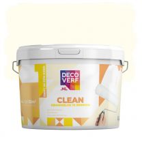 Decoverf Clean latex muurverf 9010, gebroken wit, 4L