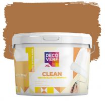 Decoverf clean muurverf hazelnootbruin, 4L