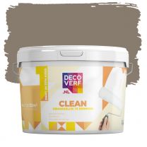 Decoverf clean muurverf leverbruin, 4L