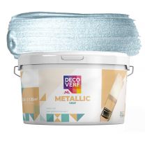 Decoverf metallic verf mistigblauw, 2.5L