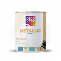 Decoverf metallic verf, 750ml