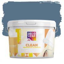 Decoverf clean muurverf pruisisch blauw, 4L