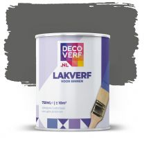 Decoverf lakverf rustiekgrijs, 750ml