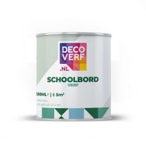 Decoverf schoolbordverf 8 kleuren, 500ml