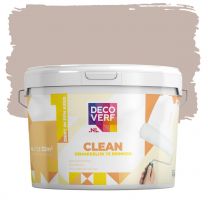 Decoverf clean muurverf warmbeige, 4L