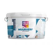 Decoverf muurverf mat 100 kleuren, 2.5 liter
